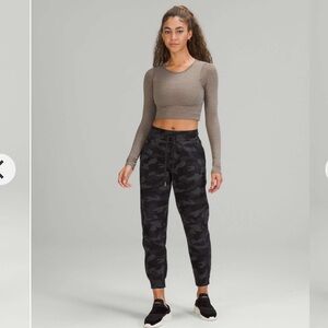lululemon athletica Black Camo Joggers